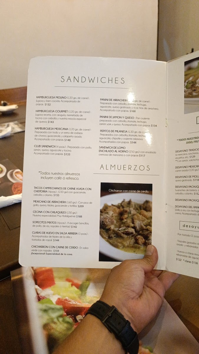 Molino Restaurante Menu - Image 6